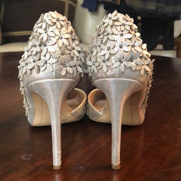 INC Gd Flower Pumps Sz 10 - Picture 4 of 5